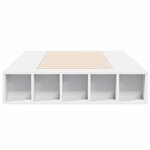 vidaXL Cadre de lit sans matelas blanc 90x200 cm