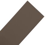vidaXL Bordures de jardin 4 Pièces marron 10 m 15 cm polyéthylène