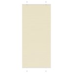 vidaXL Store plissé crème 100x200cm largeur du tissu 99 4 cm polyester