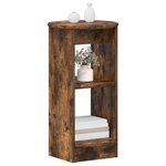 vidaXL Meuble d'appoint Chêne Fumé 40 x 40 x 75 cm Bois d’ingénierie