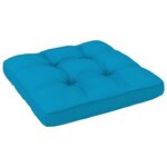 Vidaxl salon de jardin palette 4pièces avec coussins pin imprégné de vert