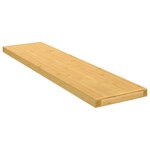 vidaXL Étagère murale 80x20x2 5 cm bambou