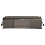 vidaXL Boîte de rangement avec fenêtre latérale transparente 2 Pièces