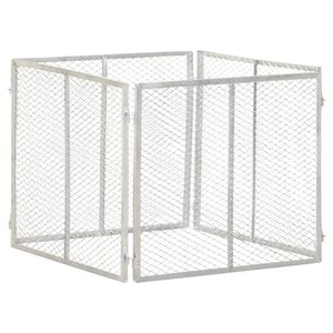 vidaXL Composteur de jardin 85x85x70 cm Fer galvanisé