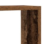 Étagères murales vidaXL 2 Pièces Bois ancien 80x15x26 cm en bois d'ingénierie