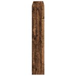 vidaXL Étagère cube murale 7 compartiments vieux bois bois ingénierie