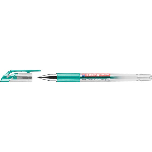 Roller à encre gel 2185 vert métallisé 0 7 mm x 10 EDDING