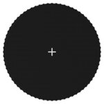 vidaXL Tapis de saut Tissu Noir pour trampoline rond de 3 96 m