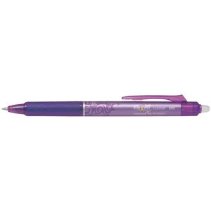 Stylo roller rétractable frixion ball clicker 0 50 mm violet x 12 pilot