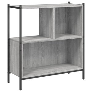 vidaXL Bibliothèque sonoma gris 72x28x77 5 cm bois d'ingénierie