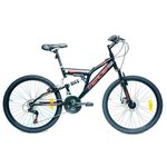 MERCIER Vélo VTT tout suspendu 24 - 18 vitesses - Enfant 9/14 ans