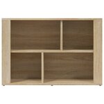 vidaXL Buffet Chêne sonoma 80x30x54 cm Bois d'ingénierie