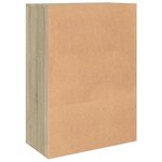vidaXL Buffets 2 Pièces chêne sonoma 60x31x84 cm bois d'ingénierie