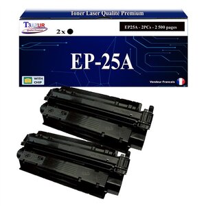 T3AZUR -2x Toners compatibles avec Canon EP-25 (5773A004) pour Canon LBP1210  LBP558  LBP-1210  LBP-558