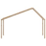 vidaXL Toit de lit pour enfants 203x80 5x142 cm bois de pin massif