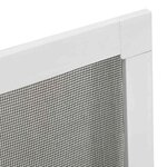 vidaXL Moustiquaire pour fenêtres Blanc 80x100 cm