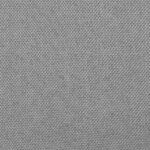 Vidaxl chaises de salle à manger 2 pièces gris clair tissu