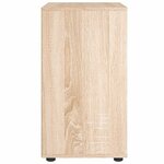 vidaXL Buffet VISNES chêne sonoma 60x40x73 cm bois d'ingénierie