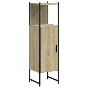 vidaXL Armoire de salle de bain chêne sonoma 33x33x120 5 cm