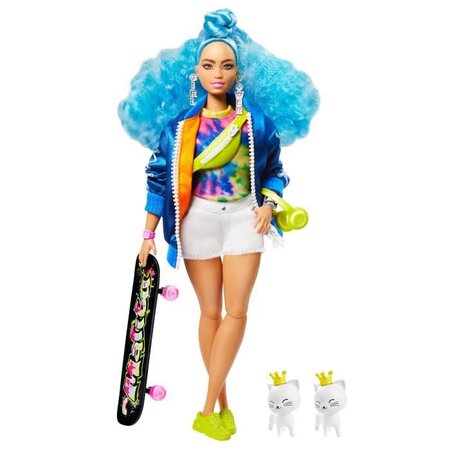 Barbie extra cheveux bleus