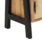 vidaXL Buffet 88x30x69 cm bois massif de manguier