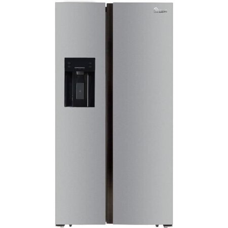 TRIOMPH TSN552NFS - Réfrigérateur Américain - 552 L (383 + 169) - Froid ventilé - A+ - L 91.1 x H 178 cm - Silver