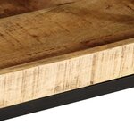 vidaXL Table d'appoint Marron 55 x 55 x 45 cm bois de manguier massif