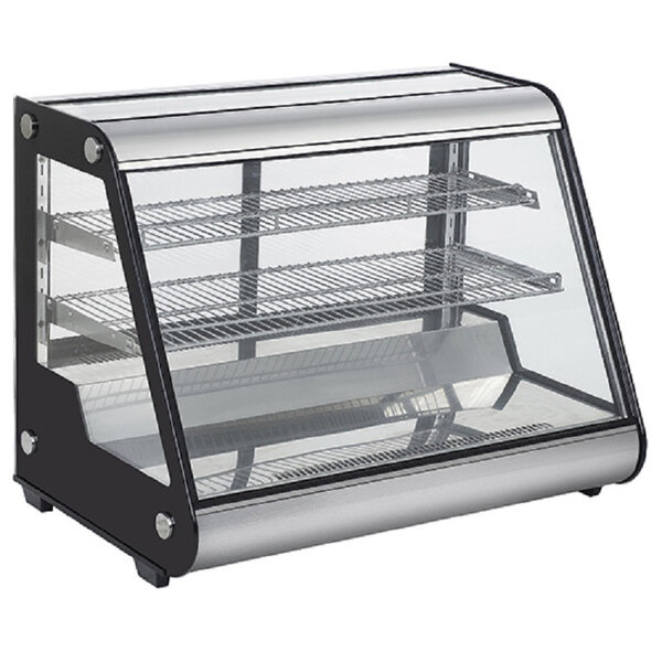 Vitrine réfrigérée à poser inox - 160 l - virtus - r600ainox875578678
