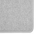 vidaXL Tapis de couloir Gris clair 50x100 cm