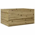 vidaXL Jardinière 90x60x46 cm bois de pin imprégné