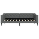 vidaXL Lit de jour avec gigogne et tiroirs sans matelas 90x190 cm