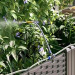 vidaXL Pots de jardin Marron 120 x 120 x 142 cm Acier