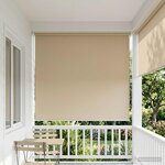vidaXL Store enrouleur Protection UV Beige 160 x 230 cm Polyester
