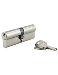 THIRARD - Cylindre de serrure double entrée STD UNIKEY (achetez-en plusieurs  ouvrez avec la même clé)  45x45mm  3 clés  nickelé