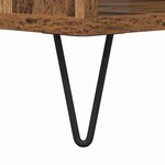 vidaXL Table basse Bois ancien 60 x 50 x 40 cm Bois d'ingénierie