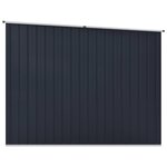 vidaXL Abri de jardin Anthracite 195x198x159 cm Acier galvanisé