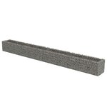 vidaXL Lit surélevé à gabion Acier galvanisé 540x50x50 cm