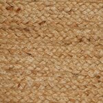 vidaXL Tapis de surface Naturel 205 x 305 cm Jute
