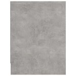 vidaXL Tables de chevet 2 Pièces Gris béton 40x30x40 cm Bois d'ingénierie