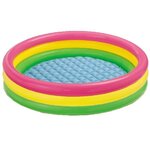 Intex Piscine gonflable Sunset 3 anneaux 147x33 cm