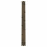vidaXL Pieds de table à manger en acier naturel 2 pièces 90 x (72-73) cm Acier