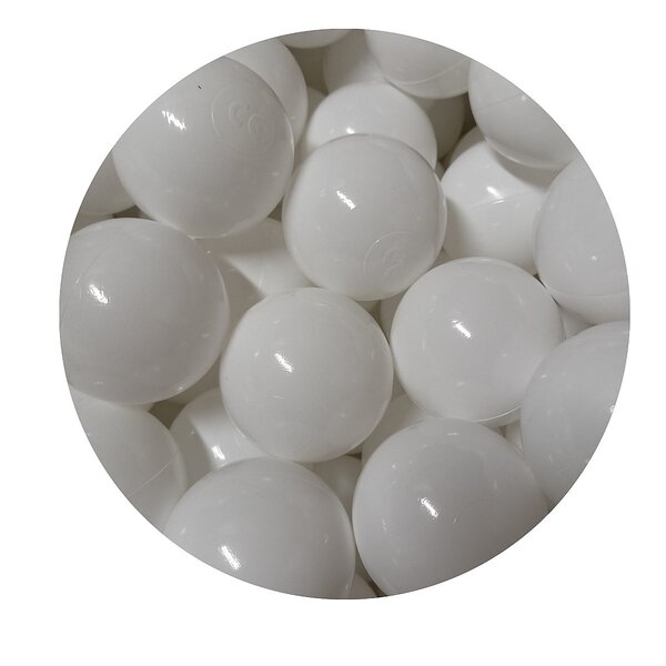 Lot de 50 balles blanches