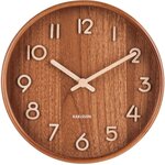 Horloge en bois pure 22 cm