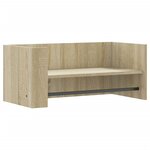 vidaXL Étagère murale chêne sonoma 70 5x35x30 5 cm bois d'ingénierie