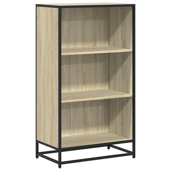 vidaXL Bibliothèque chêne sonoma 60x35x107 5 cm bois d'ingénierie