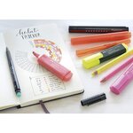 Etui de 4 marqueurs CD/DVD MULTIMARK Permanent Pointe fine FABER-CASTELL