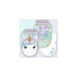 Candy Cloud - Carnet à Spirales Tête de Licorne - 10.4 x 13.8 cm - Pistachio