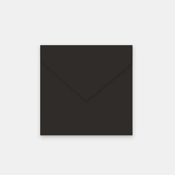 Lot de 50 enveloppes 140x140 mm velin noir