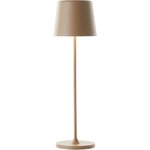 Lampe à poser LED Kaami Métal et plastique - Cappuccino - 2W - IP44