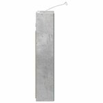 vidaXL Armoire Miroir de Salle de Bain Gris béton 30 x 10 5 x 50 cm